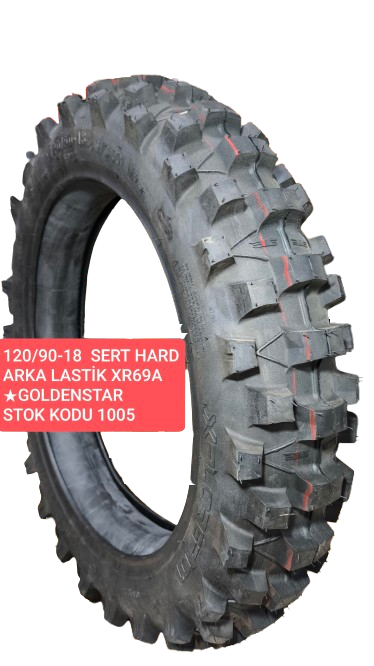 Goldenstar 120/90-18 Sert Hard Arka Lastik XR69A