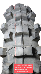 Goldenstar 120/90-18 Sert Hard Arka Lastik XR69A