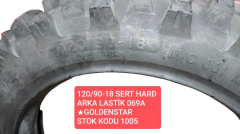 Goldenstar 120/90-18 Sert Hard Arka Lastik XR69A