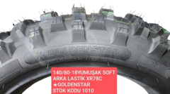Goldenstar 140/80-18 Yumuşak Soft Arka Lastik 078C