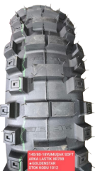 Golden Star 140/80-18 Yumuşak Soft Arka Lastik XR78B. Enduro Cross