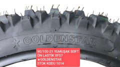 Goldenstar 90/100-21 Yumuşak Soft Ön Lastik Xf57