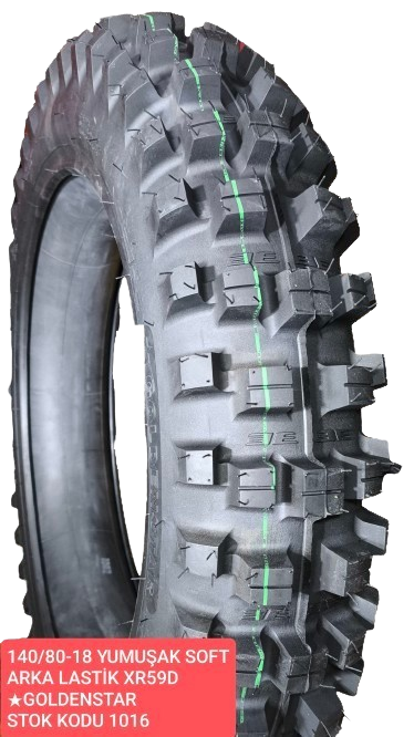 GOLDENSTAR 140/80-18 YUMUŞAK SOFT ARKA LASTİK 1016 059D
