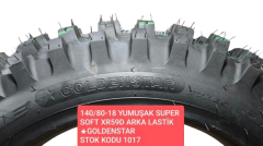 Goldenstar 140/80-18 Yumuşak Super Soft Arka Lastik Xr59D