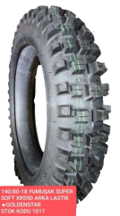 Goldenstar 140/80-18 Yumuşak Super Soft Arka Lastik Xr59D