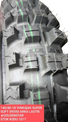 Goldenstar 140/80-18 Yumuşak Super Soft Arka Lastik Xr59D