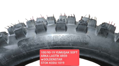 Golden Star 100/90-19 Yumuşak Soft Arka Lastik XR59