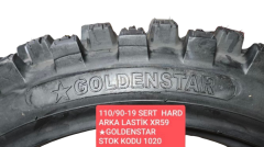 Goldenstar 110/90-19 Sert Hard Arka Lastik Xr59