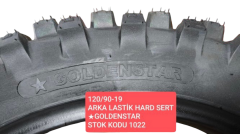 Golden Star 120/90-19 Sert Hard Arka Lastik XR59
