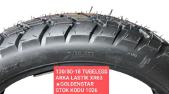 Goldenstar 130/80-18 Tubeless Arka Lastik Xr63