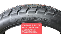 Goldenstar 130/80-18 Tubeless Arka Lastik Xr63
