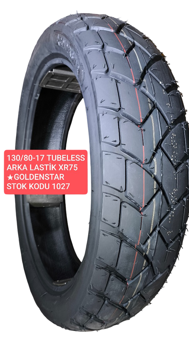 Goldenstar 130/70-17 Tubeless Arka Lastik XR75