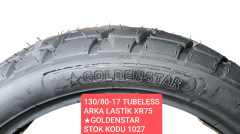 Goldenstar 130/70-17 Tubeless Arka Lastik XR75