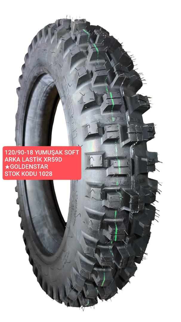 Goldenstar 120/90-18 Yumuşak Soft XR59D Arka Lastik