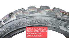 GoldenStar 150/70-17 TUBELESS PXR220