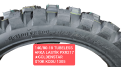 GoldenStar 140/80-18 TUBELESS PXR217